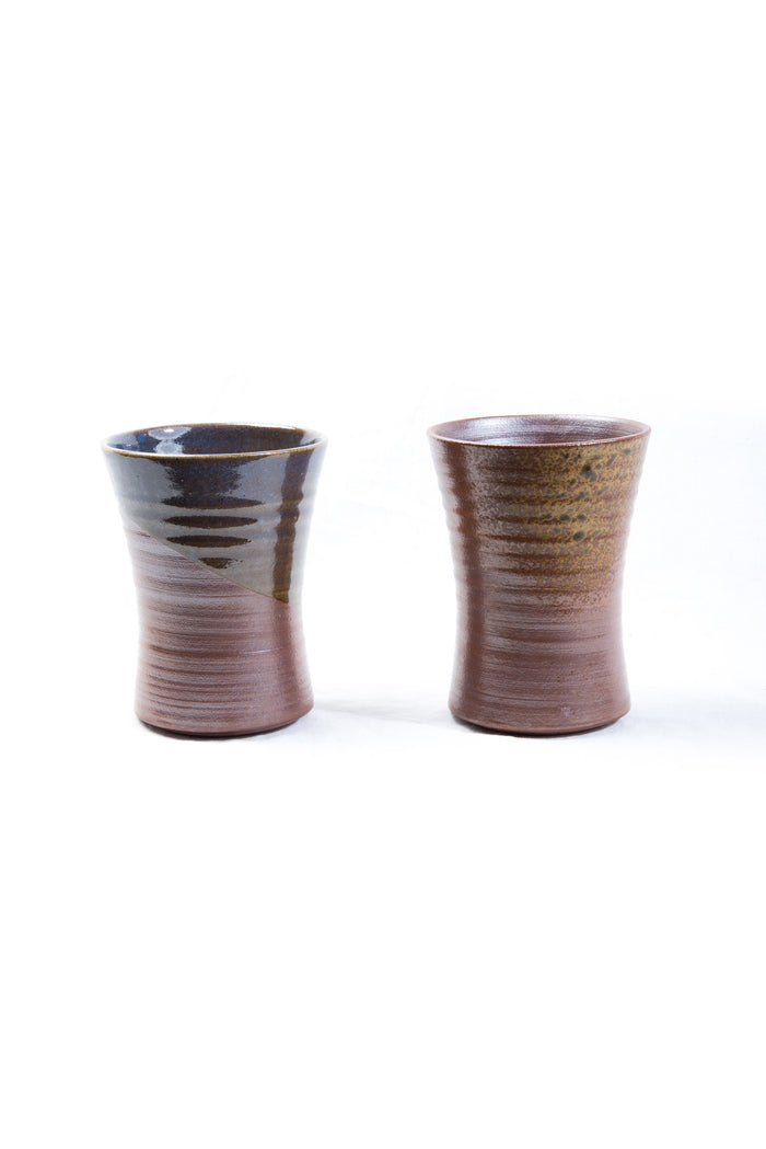 Tamba-Yaki Sasayama Ceramic Pottery Mug Set 2 cups Made in Japan Homeware The Miyamoto Division