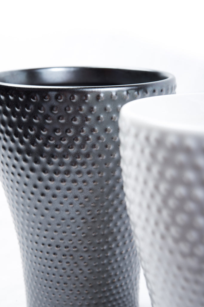 Kuro Shiro Ceramic Pottery Mug Set 2 cups Made in Japan Homeware The Miyamoto Division